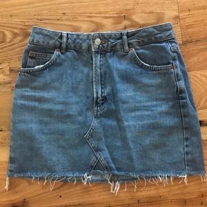 Jean Mini Skirt